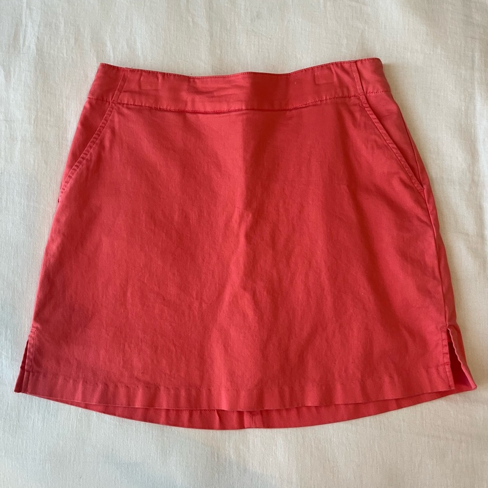 Lady Hagen Coral Golf Skort